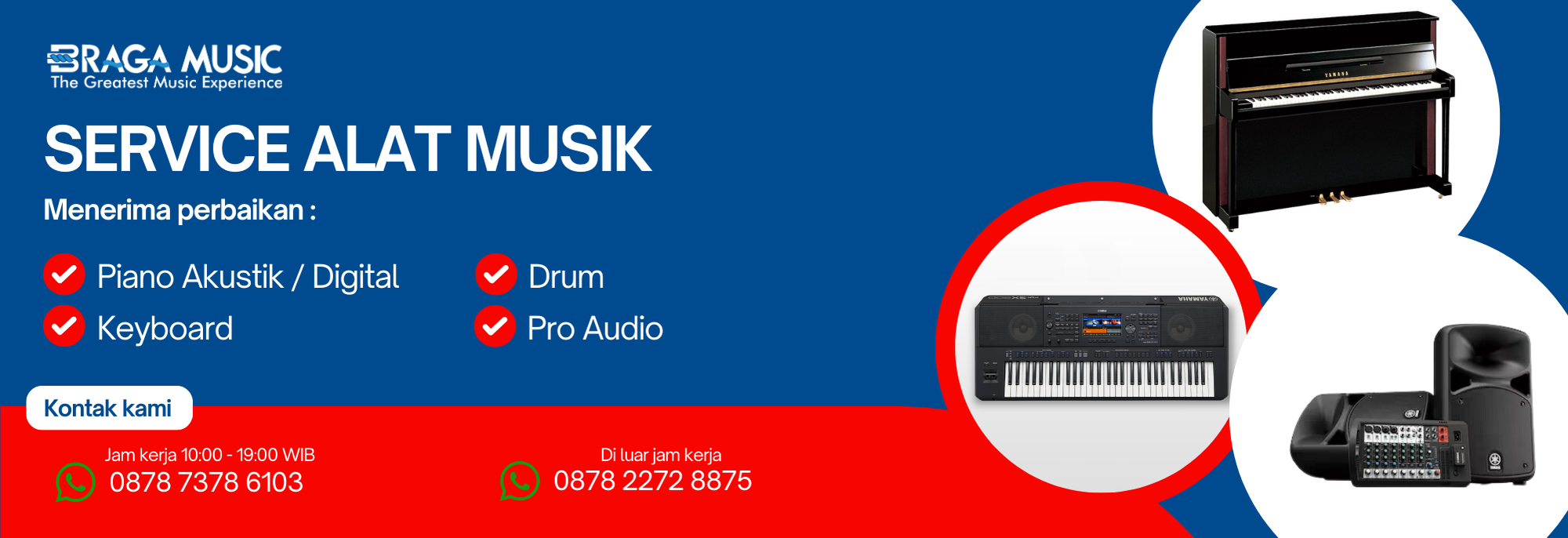 SERVICE ALAT MUSIK